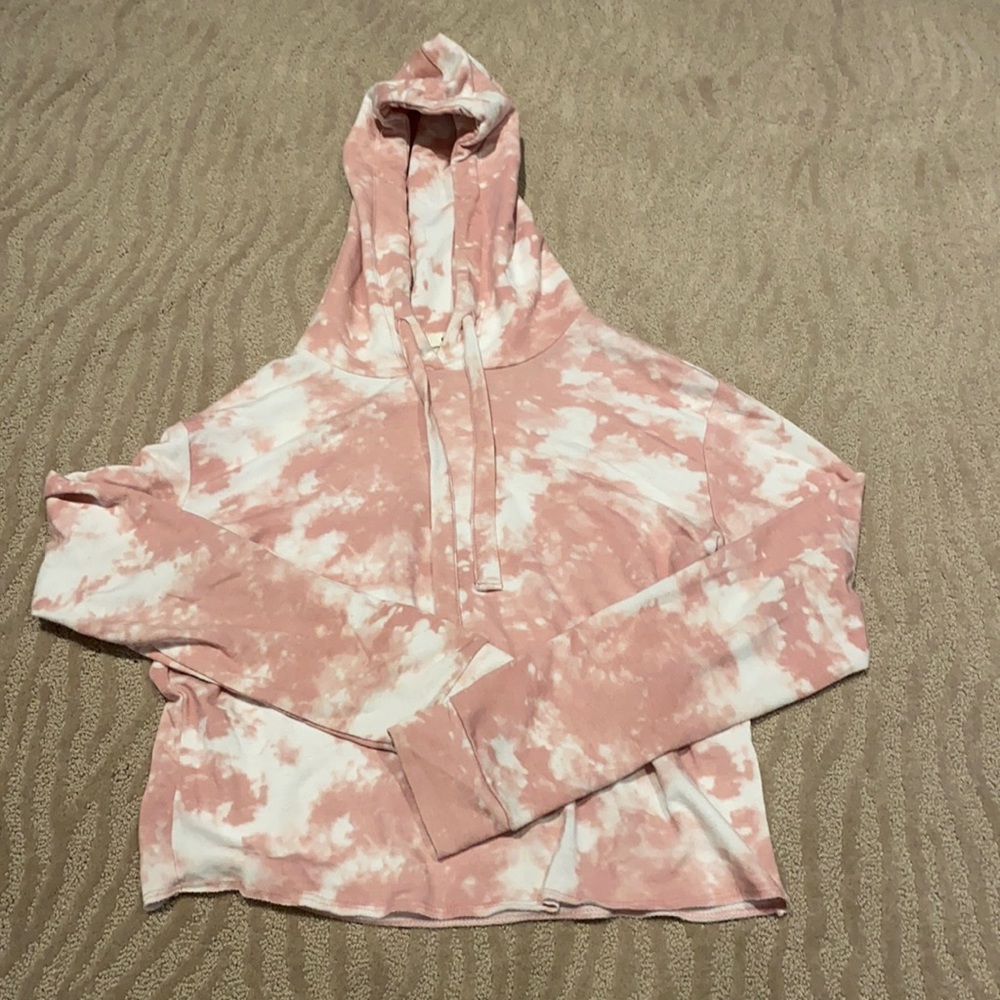 garage tie dye hoodie